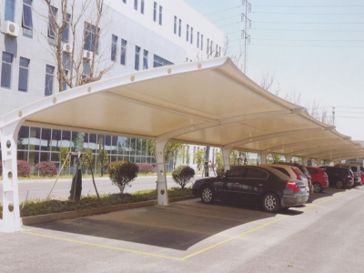膜結構汽車棚